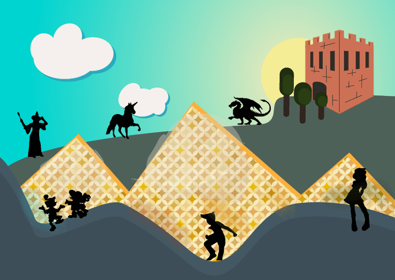 Ilustración para díptico en Adobe Illustrator