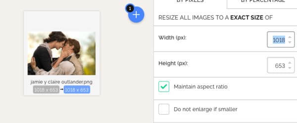 Comprimir una imagen para web